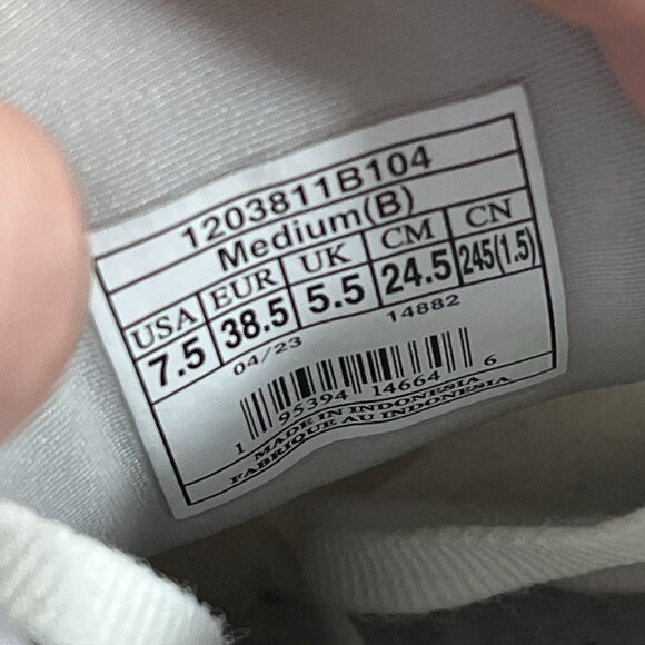 Brooks Adrenaline GTS 23 Women Size 7.5 White Running Shoes Sneakers - Picture 9 of 9